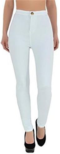 JESNS Jeans Women Pencil Pants High Waist Jeans Elastic Skinny Pants Trousers Fit Lady Jeans XL