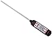 Digital Meat Grill Thermometer-JVITA Instant Read Kitchen Cooking Classic Pen Style Household Thermometer, Long Probe, LCD Screen, Best for Food, Meat, Grill, BBQ, Milk, and Bath Water, Black
