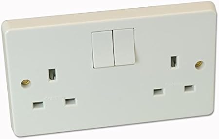 Crabtree 13a 2 Gang Double Pole Switched Socket