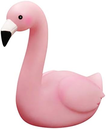 Colorfulmall Lovely Flamingo Swan Night Light Nursery Kid's Room Lamp Cake Decor
