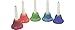 Rhythm Band Kids Play Chromatic 5 Note Add - On Handbells Set
