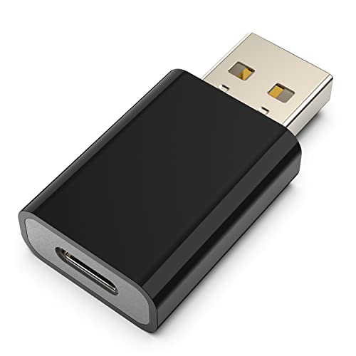 LMUBOY USB to USB-C Adapter,Compatible with Apple MagSafe Watch 7/8/9/10/SE/Ultra,Type-C Female to USB Male Adapter for iPhone 16 15 14 13 12 Mini Pro Max,iPad,Galaxy Note,Google Pixel 9 8 7