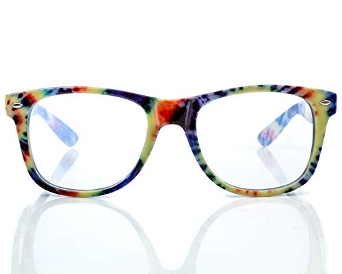 Tie Dye Starburst Diffraction Glasses – for Raves, Festivals and More