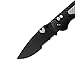 Benchmade - Freek 560SBK, Drop-Point Blade, Serrated Edge, Satin Finish, Black/Grey Versaflex Handle, Made in the USA