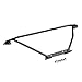 Compatible with Ford Mustang 3rd Gen Pony Front Upper 3-Point Shock Strut Tower Brace (Black)