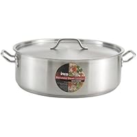 Winco SSLB-10, 10-Quart Premium Stainless Steel Induction Brazier
