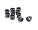 THE CIMPLE CO - Coaxial F Boots (F81 Boot) Weather Seal Boot - for Coax Ground Blocks, splitters, or Other F Connectors - Creates a Water Tight Seal (Grommet) - (10 Pack) primary