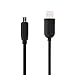 Micro USB Cable Android (5ft), Anti-Freezing Premium Durable and Flexible Micro USB Charging Cable with Eco-Friendly TPE Jacket for Samsung, HTC, Motorola, Nokia, Kindle, MP3, Tablet and More (Black)