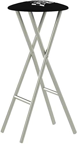 Best Of Times Padded Bar Stools Set Of 4 Racing Checkered Flag Design Amazon Ca Patio Lawn Garden
