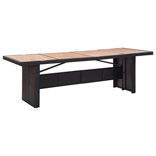 vidaXL Akazienholz Gartenmöbel 9-TLG. Gartengarnitur Sitzgruppe Gartenset Sitzgarnitur Gartentisch Tisch Stühle Poly… – Bild 5
