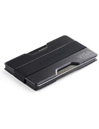 Radix One Slim Wallet (Smoke/Black) - Minimalist Ultralight Thin Polycarbonate Money Clip