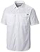 Columbia Men's Silver Ridge Short Sleeve Shirt, X-Large, White