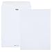 Quality Park 9 x 12 Clasp Envelopes,Deeply Gummed Flaps for Permanent Secure Seal, Great for Filing, Storing or Organizing Documents, 28 lb. White Wove, 100/Box (QUA38390)