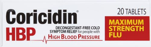 Coricidin Hbp Maximum Strength Flu, 20Count