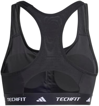 Donna Techfit Bra, Black, XS