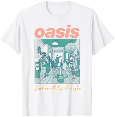 Amazon.com: Men's Oasis 1996 Tour Horizontal Stripes T-Shirt Small