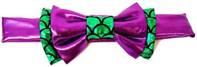 Aribella Collection Girls Little Mermaid Headband Bow Size Small