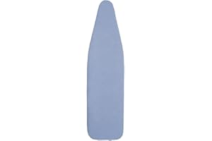 Ironing Board Cover and Pad (Forever Blue), 100% Cotton with Polyester Fiber Padding by Seymour Home Products; Fits Full Size Board | Stain and Scorch Resistant; Laundry Accessories