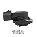TPS Throttle Position Sensor Accelerator Switch For 1990-2002 Honda Accord 1989-2000 Honda Civic 1997-2001 Honda CR-V 1992-2001 Honda Prelude Replace OE# 06164-PM5-A02,JT3R30512,16400P06A11，JT3R60659