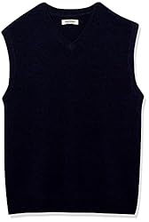 Amazon Essentials Men's Lambs Wool Sweater Vest