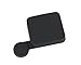 Bundle Set Protective Silicone Covers Lens Caps for GoPro Hero 3+, Hero 3 Plus, Hero 4 Camera and Housing - Black
