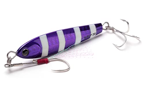 Jackson(ジャクソン) タチジグ 20g #PUZ パープルゼブラグロー