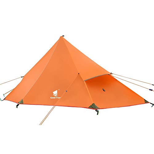 GEERTOP-1-person-3-season-20D-Ultralight-Backpacking-Tent-For-Camping-Hiking-Climbing-Pole-NOT-included-Orange-Inner-tent