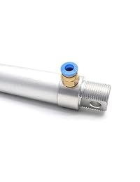 Sydien   Cilindro neumático de aire pequeño con conector Y y 4 piezas de montaje rápido neumático
