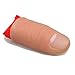 Vanishing Thumb Kit-soft Plastic Thumb Tip and Red Silk-silk or Money Easy Vanishing Magic Trick
