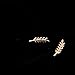 RIVERTREE Gold leaf Climber Earrings hypoallergenic Ear Crawler Stud for Women Girls Minimal Dainty