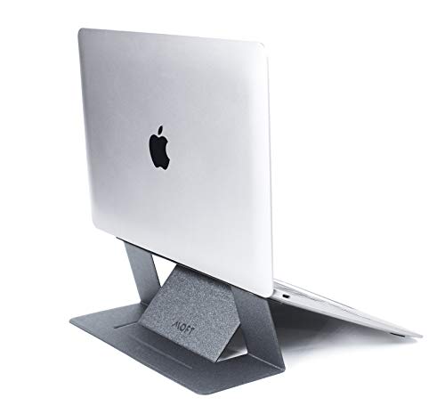 MOFT Laptop Stand, Invisible Lightweight Laptop Computer Stand, Compatible with MacBook, Air, Pro, Tablets and Laptops up to 15.6”, Patented (Silvery) - Thumbnail 6