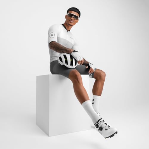 SIROKO - Cycling Jersey M2 Granfondo - XXL - White/Grey