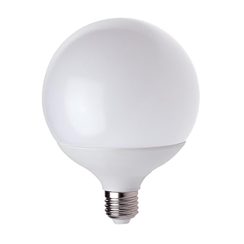 Velamp lampadina LED forma a Goccia (G120) - Attacco a vite grande (E27) - Potenza 20W Equivalenti 150W - Luminosità 2500lm - Temperatura colore 3000K (luce calda)