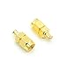 RF coaxial Coax Adapter SMA Male to MCX Male 2pcs Adapter