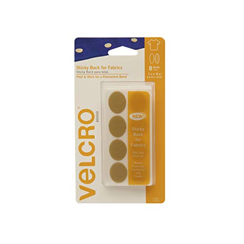 VELCRO Brand for Fabrics Permanent Sticky Back Fabric Tape for
