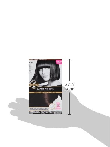 John Frieda Precision Foam Colour, Dark Cool Espresso Brown 4PBN