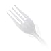 Pantry Value [1000 Count] Lightweight White Plastic Forks - Disposable Cutlery for Parties, Events, and Dinner (Formerly Comfy Package)