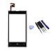 Touch Screen Glass Digitizer Replacement Repair Part for Nokia Lumia 520 (Black)+tools