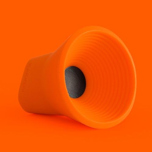 Wow Bluetooth Wireless Speaker Color: Orange