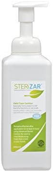 SteriZar Alcohol Free Hand Foamer Sanitiser 600ml by Sterizar