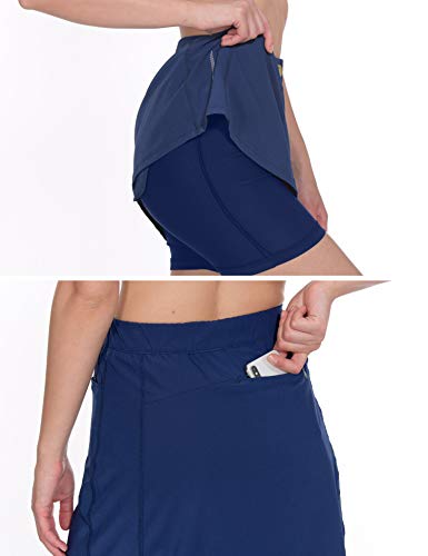 image for Little Donkey Andy Women's Athletic Skort Build-in Shorts with Pockets