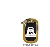 Jeep Wrangler - Custom Engraved Key Chain - Colored