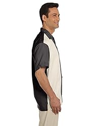 Harriton Men's Two-Tone Bahama Cord Camp Shirt 3XL