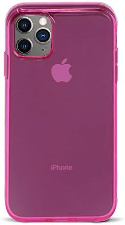 Speira Transparent Case for iPhone 11 Pro Max, [Anti-Discoloration, Soft TPU] [Slim Cover for iPhone XI Pro Max] (Pink)