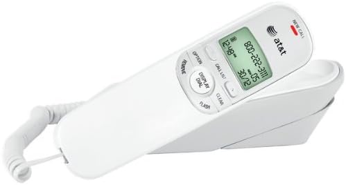 Att Tr1909w Wht Corded Trimline Phone