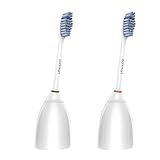 Sonimart Sensitive Premium Replacement Toothbrush Heads for Philips Sonicare e-Series HX7052, 2 pack, fits Sonicare Advance, CleanCare, Elite, Essence and Xtreme Philips Brush Handles