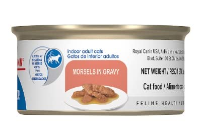 ROYAL CANIN WET CAT FOOD FOR INDOOR CATS, 3 OZ CANS 24-CT