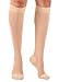 Mojo Compression Socks for Women and Men 20-30mmHg Knee High - Unisex Medical Compression Support Stockings for Nursing, Airplane, Travel Circulation - Beige, X-Large - AB201