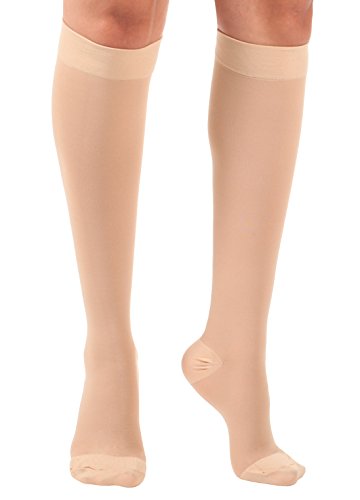 image for Mojo Compression socks Made in USA - Opaque Compression Socks with Fir