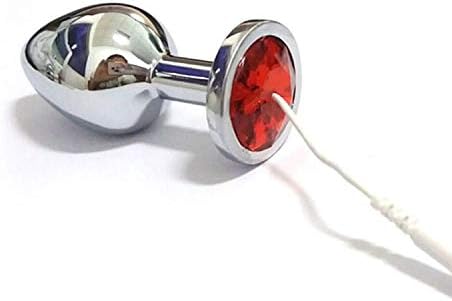 Toy Electro Metal Plug/Butt Plug Toys for Men Woman Electric Shock Accessories Medical Prouducts 3 Sizes Tshirt,M
